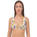 Vector-seamless-pattern-nice-animals-cartoon Double Strap Halter Bikini Top View1