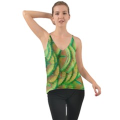 Beautiful-peacock Chiffon Cami by uniart180623