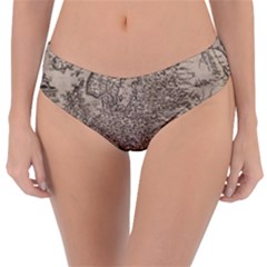 Vintage Map Europe Reversible Classic Bikini Bottoms by uniart180623