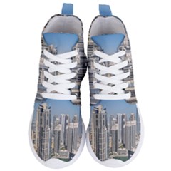 Building Sea Architecture Marina Women s Lightweight High Top Sneakers by Ravend