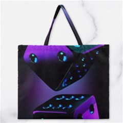 3d Ludo Game,gambling Zipper Large Tote Bag by Bangk1t