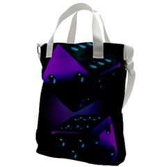 3d Ludo Game,gambling Canvas Messenger Bag by Bangk1t