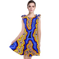 Newart2 Tie Up Tunic Dress by hogartharts