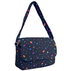Abstract Minimalism Digital Art Abstract Courier Bag by uniart180623
