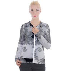 Apple Males Almond Bread Abstract Mathematics Casual Zip Up Jacket by Simbadda