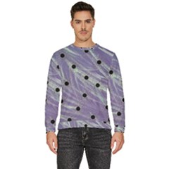Hand Painted Branches With Collage Wood Bloom In Peace Men s Fleece Sweatshirt by pepitasart