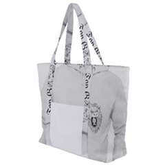 (2)dx Hoodie  Zip Up Canvas Bag by Alldesigners
