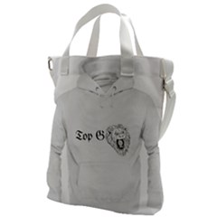 (2)dx Hoodie  Canvas Messenger Bag by Alldesigners