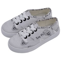 (2)dx Hoodie Kids  Classic Low Top Sneakers by Alldesigners