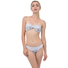 (2)dx Hoodie Classic Bandeau Bikini Set by Alldesigners