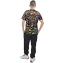 Graffiti Word Seamless Pattern Men s Sport Top View2
