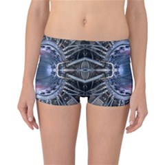 We Are The Future Reversible Boyleg Bikini Bottoms by dflcprintsclothing