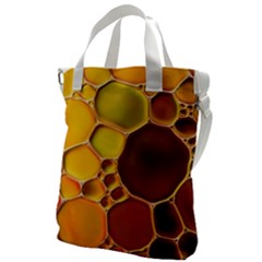 Abstract Oil Painting Canvas Messenger Bag by Excel
