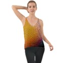 Rain Drop Abstract Design Chiffon Cami View1