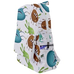 Dangerous-streptococcus-lactobacillus-staphylococcus-others-microbes-cartoon-style-vector-seamless-p Travelers  Backpack by Simbadda