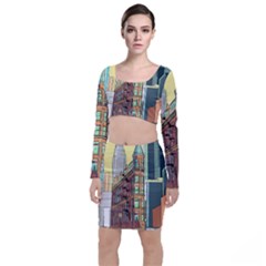 Building Urban Architecture Tower Top And Skirt Sets by Grandong