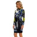 Download (1) D6436be9-f3fc-41be-942a-ec353be62fb5 Download (2) Vr46 Wallpaper By Reachparmeet - Download On Zedge?   1f7a Long Sleeve Shirt Collar Bodycon Dress View2
