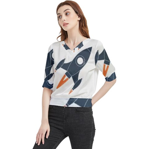 Img 20230716 190400 Img 20230716 190422 Quarter Sleeve Blouse by 3147330