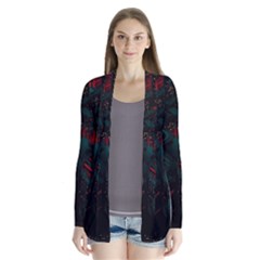A Dark City Vector Drape Collar Cardigan by Proyonanggan