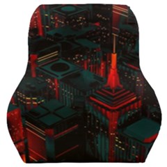A Dark City Vector Car Seat Back Cushion  by Proyonanggan