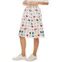 Snail Butterfly Pattern Seamless Classic Short Skirt View2