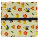 Seamless Background Honey Bee Seat Cushion View4