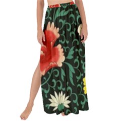 Background Vintage Japanese Design Maxi Chiffon Tie-up Sarong by Grandong