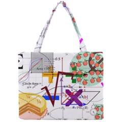 Mathematics Formula Physics School Mini Tote Bag by Grandong