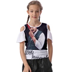 Moosewala Kids  Butterfly Cutout Tee by Mayank