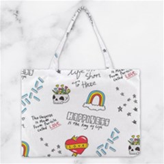 Abstract Fashion Background Suitable Fabric Printing Medium Tote Bag by pakminggu