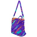 Multicolored-abstract-background Crossbody Backpack View1