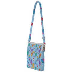 Cute-kawaii-ice-cream-seamless-pattern Multi Function Travel Bag by pakminggu
