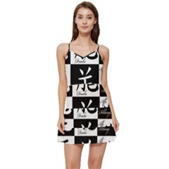 Chinese Zodiac Signs Star Short Frill Dress by uniart180623