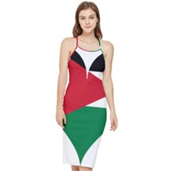 Heart-love-affection-jordan Bodycon Cross Back Summer Dress by Bedest