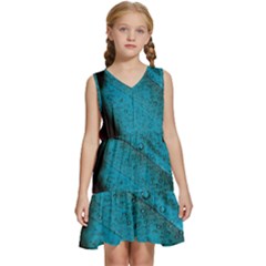 Plumage Kids  Sleeveless Tiered Mini Dress by nateshop