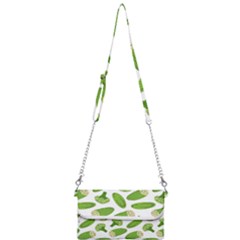 Vegetable Pattern With Composition Broccoli Mini Crossbody Handbag by pakminggu