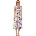 Mathematics Formula Physics School V-Neck Drawstring Shoulder Sleeveless Maxi Dress View1