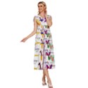 Mathematics Formula Physics School V-Neck Drawstring Shoulder Sleeveless Maxi Dress View3