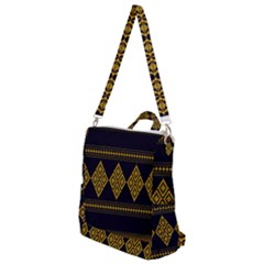Abstract-batik Klasikjpg Crossbody Backpack by nateshop