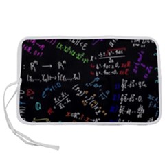 Mathematics  Physics Maths Math Pattern Pen Storage Case (l) by pakminggu