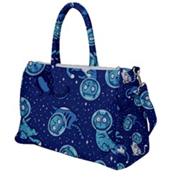 Cat Spacesuit Space Suit Astronauts Duffel Travel Bag by pakminggu