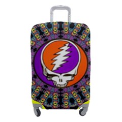 Gratefuldead Grateful Dead Pattern Luggage Cover (small) by Cowasu