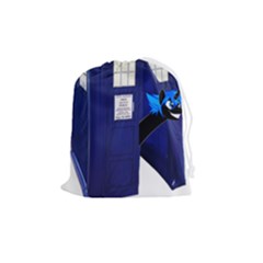 Tardis-doctor-who Drawstring Pouch (medium) by Cowasu