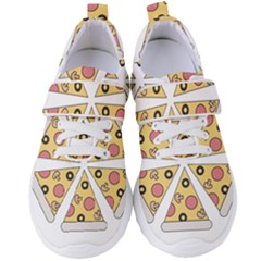 Pizza-slice-food-italian Women s Velcro Strap Shoes by Cowasu