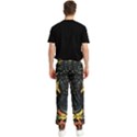 Tiger-predator-abstract-feline Men s Elastic Waist Pants View2