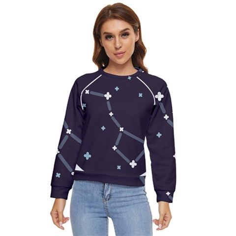 Celebrities-categories-universe-sky Women s Long Sleeve Raglan T-shirt by Cowasu