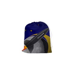 Science-fiction-sci-fi-sci-fi-logo Drawstring Pouch (xs) by Sarkoni