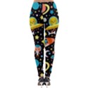 Space Pattern Lightweight Velour Leggings View2