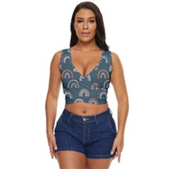 Vintage Women s Sleeveless Wrap Top by zappwaits
