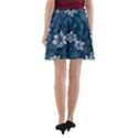 Pattern Flower Nature A-Line Pocket Skirt View2
